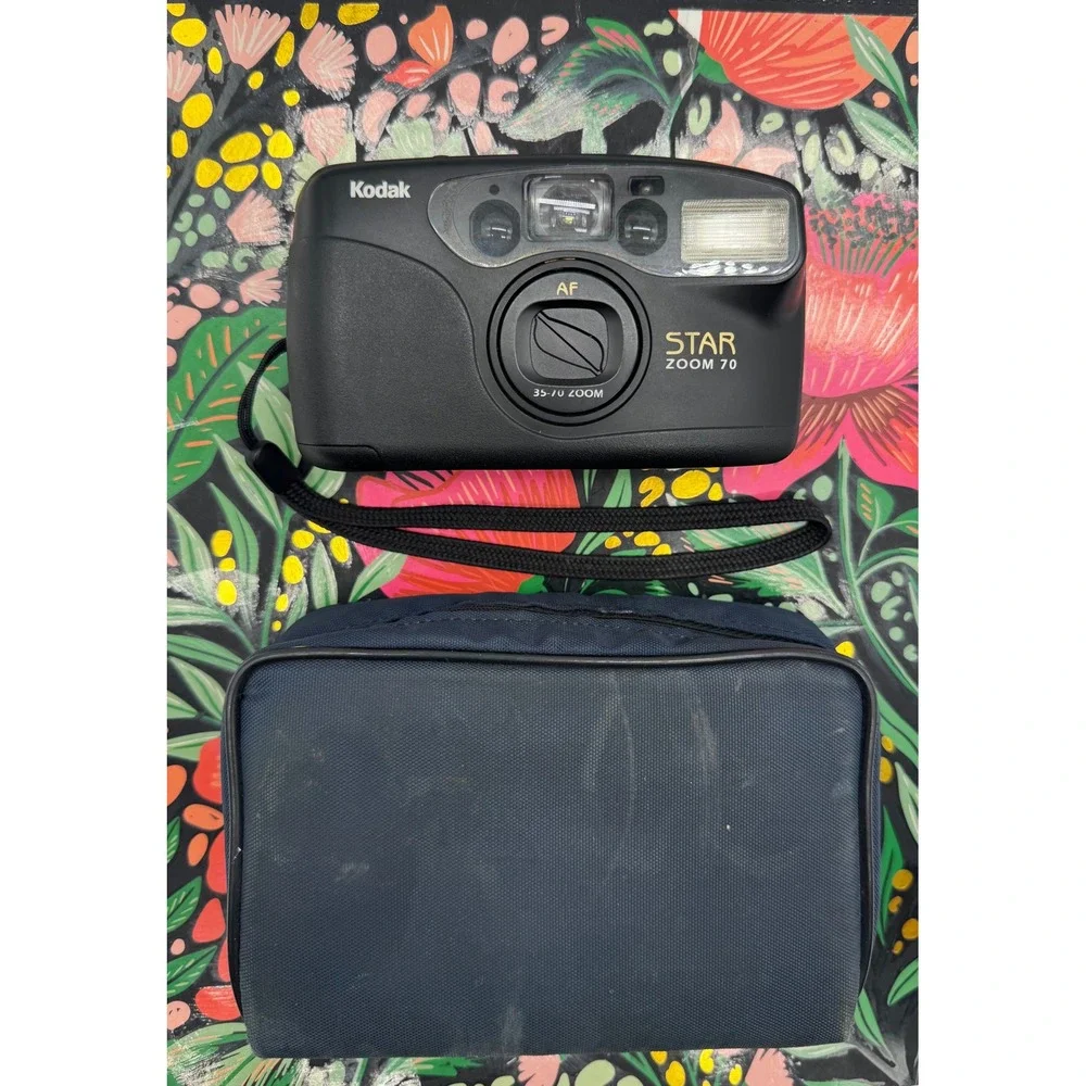 Kodak Star Zoom 70 35mm Film Camera AF 35-70mm Lens Vintage Point and Shoot